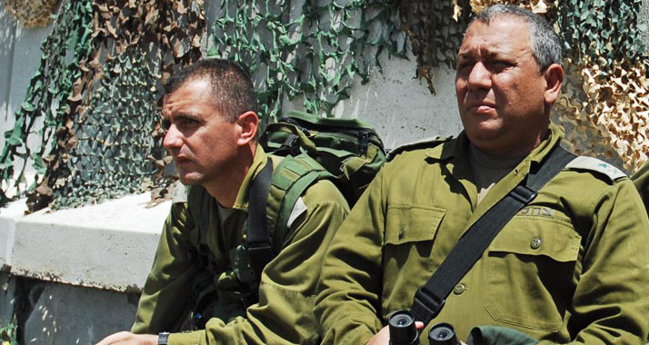 Gadi Eisenkot (r.) ist neuer Generalstabschef der israelischen Armee.