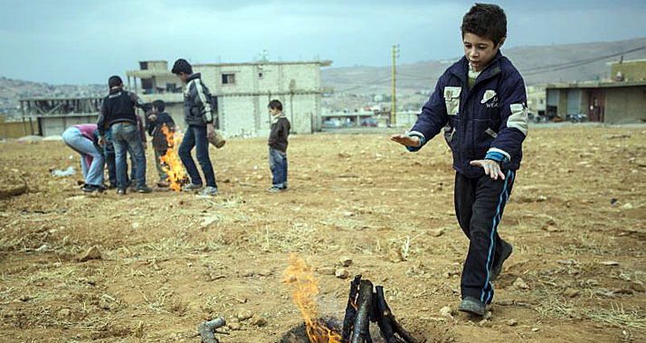 Laut AI gibt es weltweit erstmals mehr Flüchtlinge als nach dem Zweiten Weltkrieg. Im Bild: Flüchtlinge aus Syrien