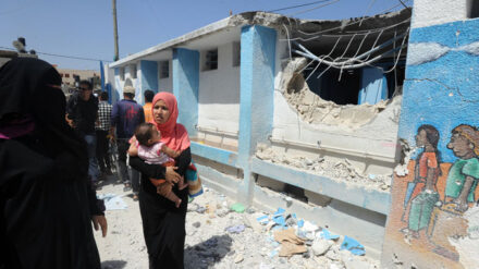 Der Angriff auf diese Schule gibt der Militärstaatsanwaltschaft Anlass für strafrechtliche Ermittlungen.