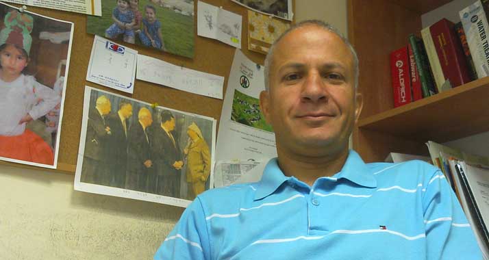 Hochrangigster Palästinenser ohne israelischen Pass in Israel: Der Chemiker Tarek Abu Hamed