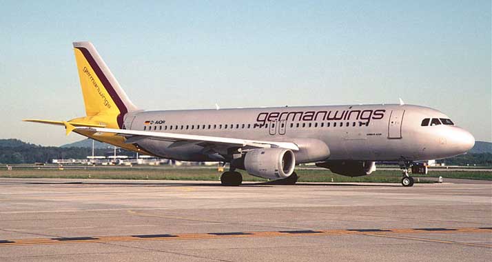 Das Flugzeug von „Germanwings“ ist mit 150 Menschen an Bord abgestürzt. (Symbolbild)