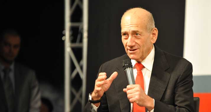 Beteuert weiterhin seine Unschuld: Ehud Olmert.