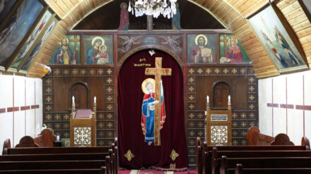 Die Ägypter besuchen in Jerusalem auch die koptische Kirche an der Via Dolorosa.