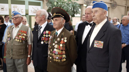 In Israel leben noch viele Veteranen der Roten Armee aus dem Zweiten Weltkrieg.