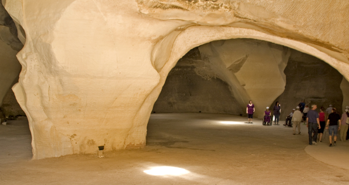 Nicht nur Touristenattraktion, sondern auch UNESCO-Weltkulturerbe: die Höhlen im Beit Guvrin-Marescha-Nationalpark.