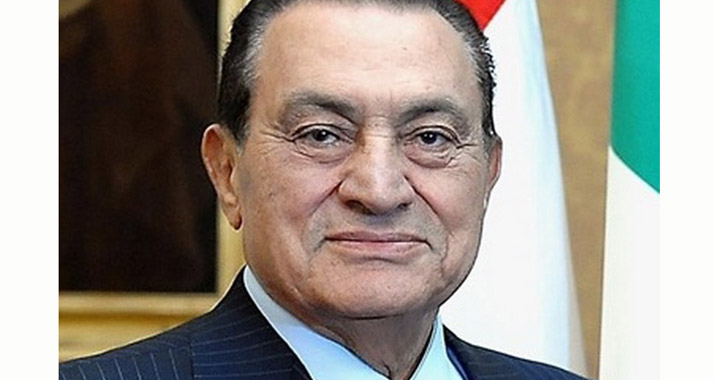 Mubarak meldet sich zum Jahrestag der Rückkehr der Ägypter auf die Sinai-Halbinsel zu Wort. (Archivbild)