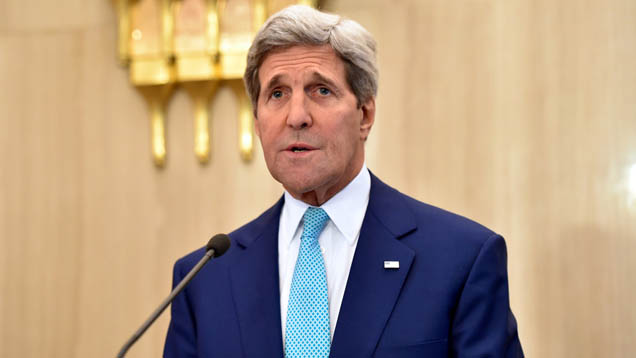 Kerry versucht, die israelische Öffentlichkeit vom Atom-Deal zu überzeugen. (Archivbild)