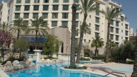 Die palästinensischen Hotels im Westjordanland waren im ersten Quartal nur zu 20 Prozent belegt. Im Bild: Jacir Palace Hotel Bethlehem