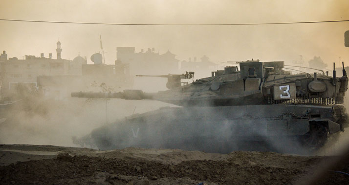 Israel wirft der Hamas vor, bewusst von zivilen Gebieten aus zu kämpfen.