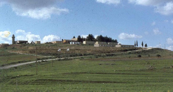 Sa-Nur im Jahr 1978. In der israelischen Siedlung im Westjordanland lebten bis zum Jahr 2005 über 40 Familien.