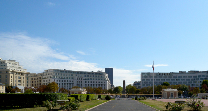 Nicht nur über die Länge der Klagemauer scheint es bei der UNESCO Verwirrung zu geben. (Im Bild: Hauptquartier der UNESCO in Paris)