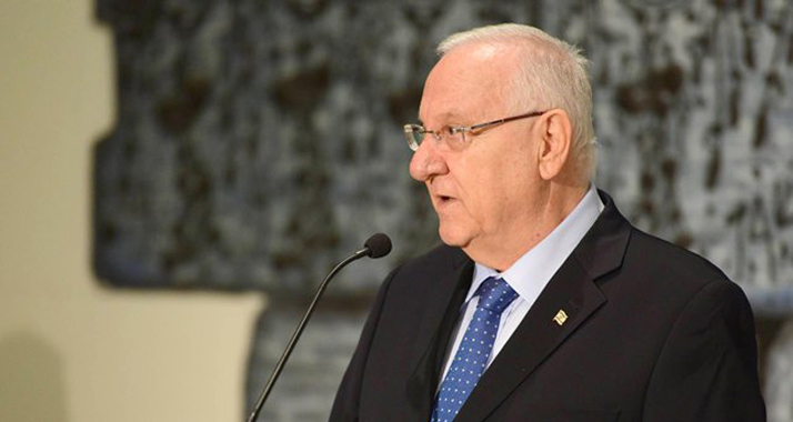 Sorgt sich um Israels Stelllung in der Welt: Staatspräsident Rivlin