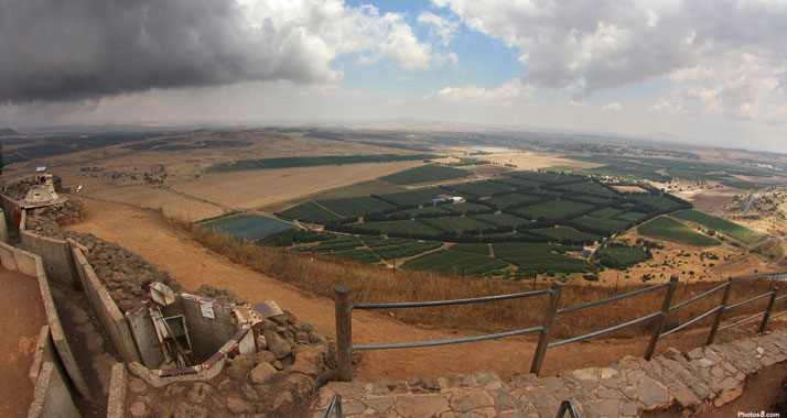 Aus dem syrischen Teil der Golanhöhen wurden vier Raketen direkt auf Israel abgefeuert.
