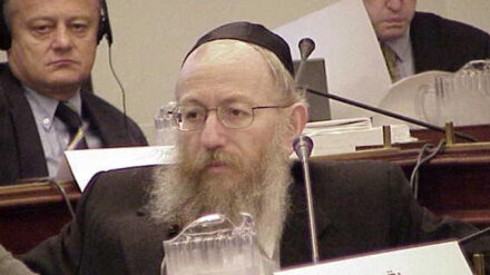 Erwägt nun ein vollwertiges Ministeramt: Ja'akov Litzman