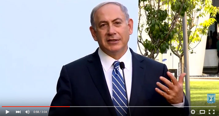 Netanjahu würdigte auf der Expo die israelischen Errungenschaften für eine nachhaltige Entwicklung.
