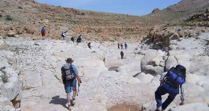 Wandern über Grenzen hinweg - von Jordanien, nach Israel und ins Palästinensische Autonomiegebiet.