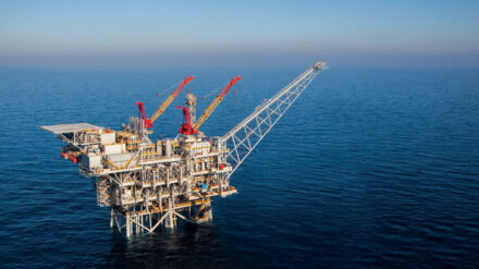 Das Unternehmen Noble Energy födert im Tamar-Gasfeld im Mittelmeer den Rohstoff.