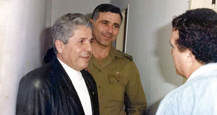 Antoine Lahad (l.) wurde im Libanon wegen Kollaboration mit Israel strafrechtlich verfolgt.