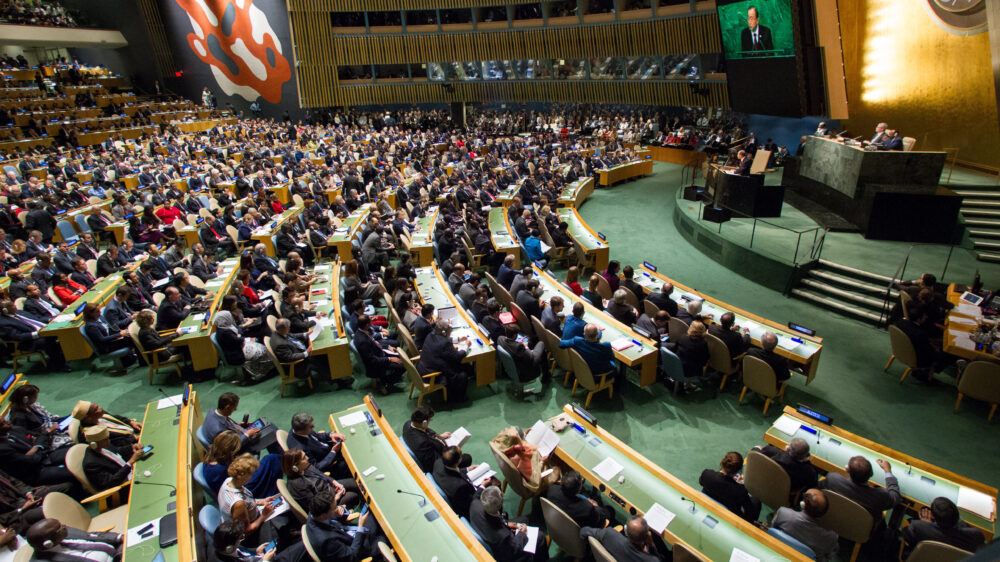 Die diesjährige UNO-Hauptversammlung befasst sich bislang nur am Rande mit dem Nahostkonflikt