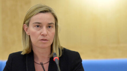 Hält eine Lösung des Nahostkonfliktes für möglich: die EU-Außenbeauftragte Mogherini