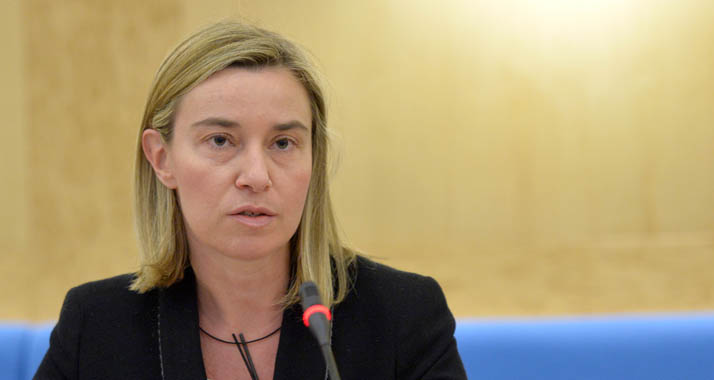 Hält eine Lösung des Nahostkonfliktes für möglich: die EU-Außenbeauftragte Mogherini