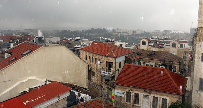 Die Regenzeit hat in Israel vielversprechend begonnen (Archivbild)