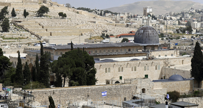 Muslime behaupten, Israel wolle die Al-Aksa-Moschee zerstören