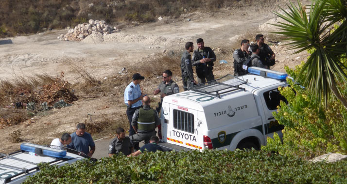 Die Polizei untersucht nach dem Terrorangriff vom Samstag in Südjerusalem den Tatort