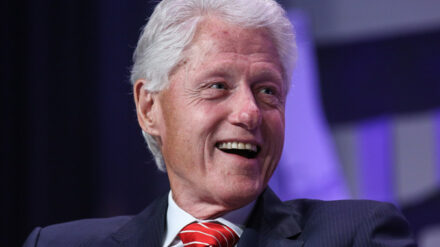 Bill Clinton gedachte am Samstag in Tel Aviv Jitzhak Rabin (Archivbild)