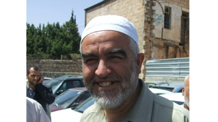 Der Anführer der nördlichen „Islamischen Bewegung“, Scheich Raed Salah, sitzt derzeit in Israel wegen Anstiftung zu Gewalt eine Haftstrafe ab