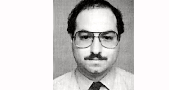 Pollards Ausweisbild aus den 1980ern