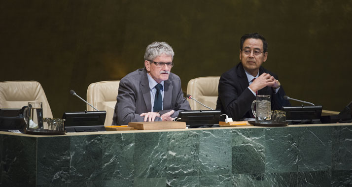 Der Däne Mogens Lykketoft leitete die Debatte zur „Palästinafrage“