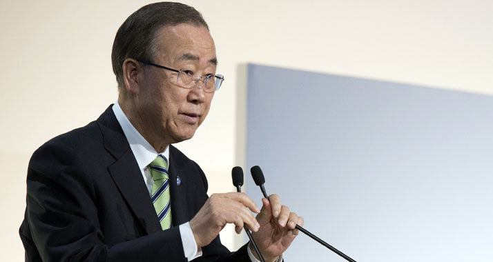 Versucht, sich in palästinensische Attentäter hineinzudenken: Ban Ki-Moon