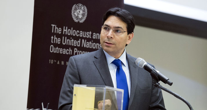 Prangert Holocaustleugnung als „stärksten Ausdruck des Antisemitismus“ an: Danny Danon (Archivbild)