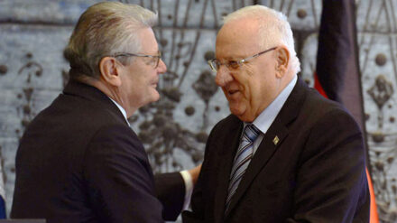 Beim deutsch-israelischen Jubiläum zeigte sich die enge Verbindung zwischen Rivlin und Gauck
