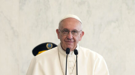 Verurteilt Antisemitismus: Papst Franziskus (Archivbild)