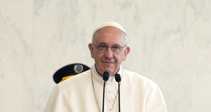 Verurteilt Antisemitismus: Papst Franziskus (Archivbild)