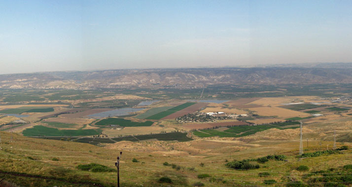 Israel betrachtet das Jordantal an der Grenze zu Jordanien als Sicherheitsgürtel