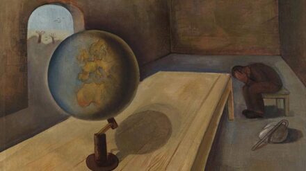 Unter anderem ist das Gemälde „Der Flüchtling“ (Brüssel, 1939) von Felix Nussbaum in Berlin zu sehen