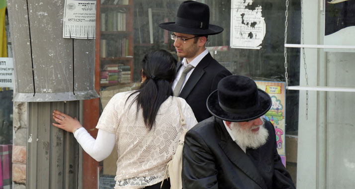In Israel steigt die Zahl der ultra-orthodoxen Juden in einem festen Arbeitsverhältnis seit zwölf Jahren an