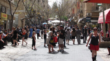 Jerusalem verzeichnet wie andere größere Städte einen Einwohnerverlust