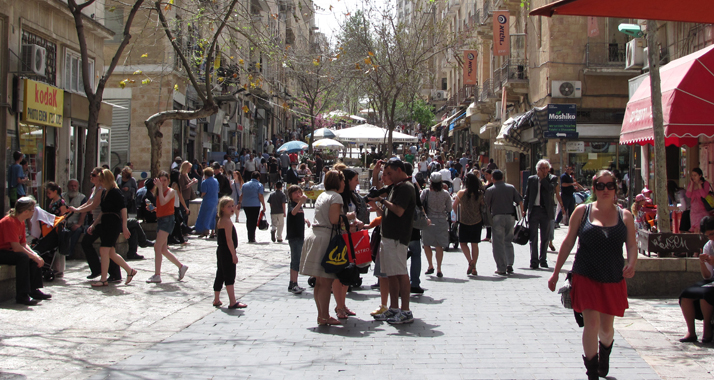 Jerusalem verzeichnet wie andere größere Städte einen Einwohnerverlust