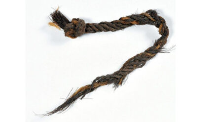 3.000 Jahre altes Seil: Stoffe wie diese fanden Archäologen im Süden Israels