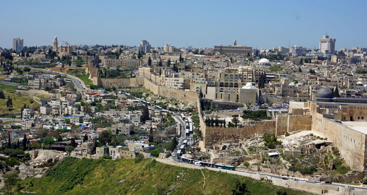 Seit 1967 wiedervereinigt, in vielen Köpfen noch immer geteilt: Israels Hauptstadt Jerusalem