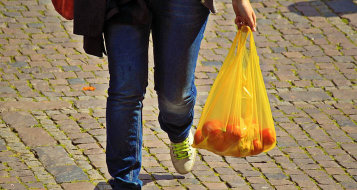 Demnächst nur für einen Geldbetrag erhältlich: die Plastiktüte zum Einkauf