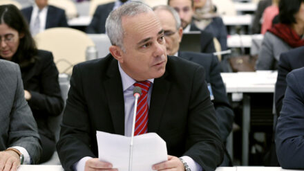 Der israelische Energieminister Juval Steinitz arbeitete in Washington an einem Energiebündnis mit Ägypten