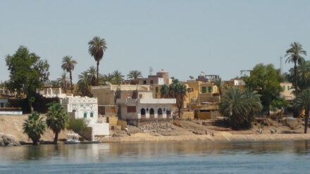 Historischer Ort: Auf der Insel Elephantine wohnten im Altertum Juden