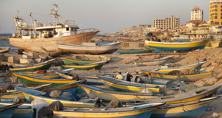 Palästinensische Fischer dürfen seit Sonntag in tieferen Gewässern vor dem Gazastreifen fischen