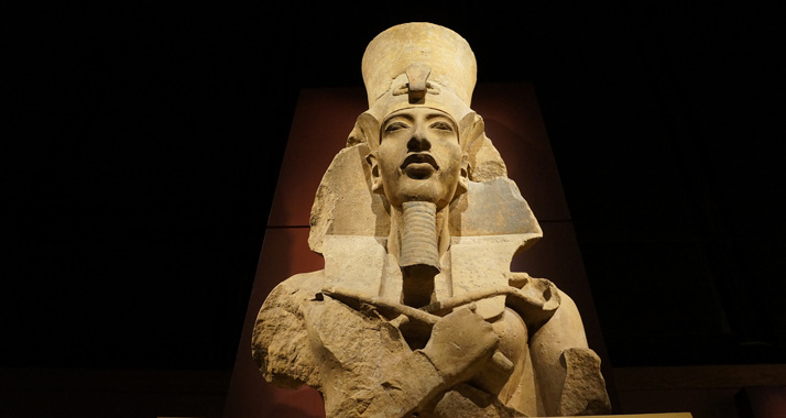 Nach dem Archäologen Mustafa Wasiri kein Pharao: der ägyptische König Akhenaten