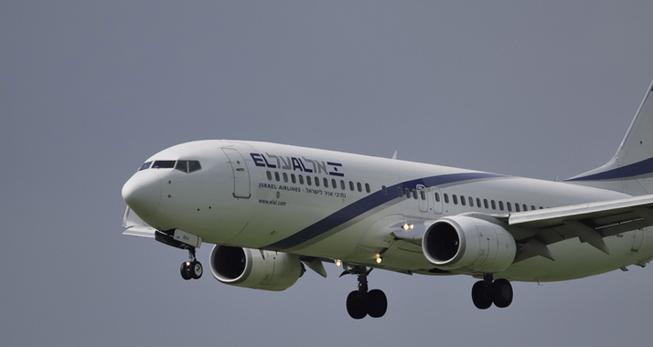 Das Flugzeug ist in Israel ein wichtiges Transportmittel beim Export